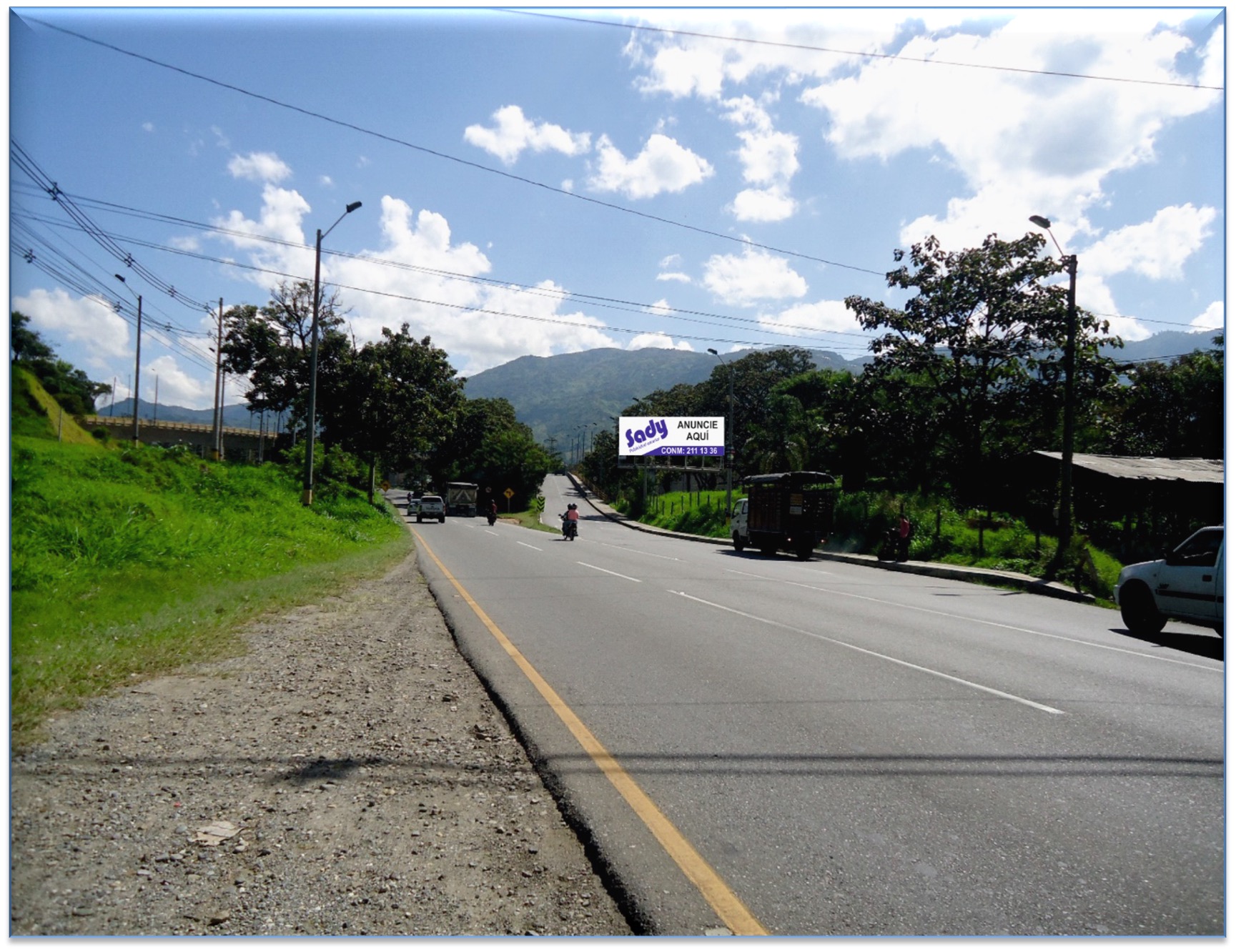 Valla Petrolera Autopista Norte