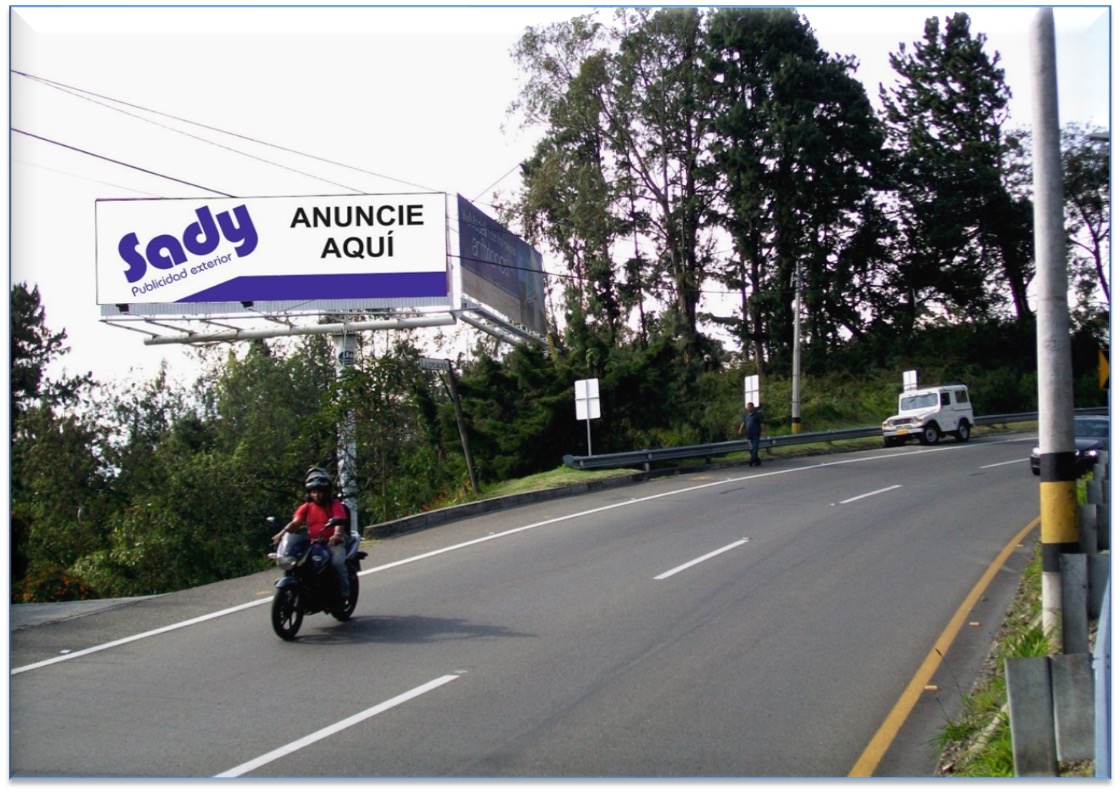 Publicidad en Vía las Palmas