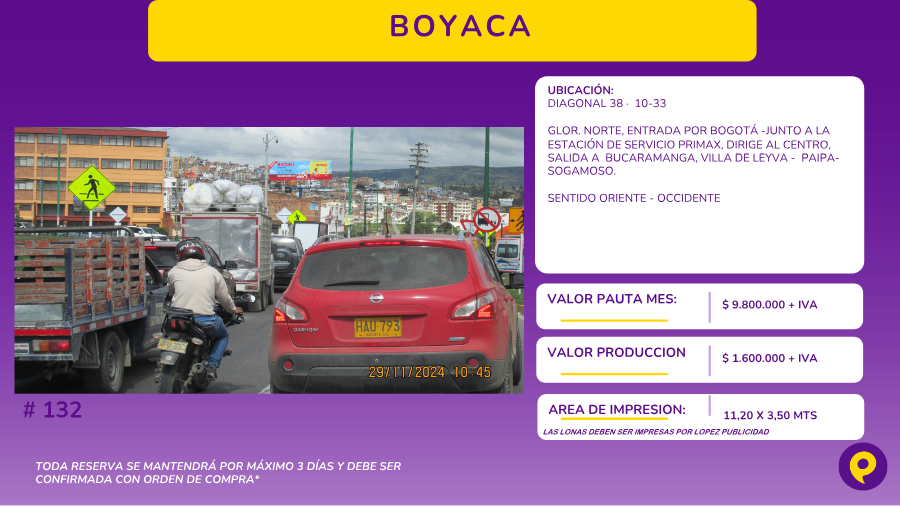 Espacio Publicitario #132