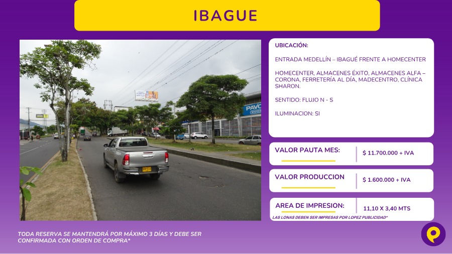 Billboard - Ibagué Homecenter
