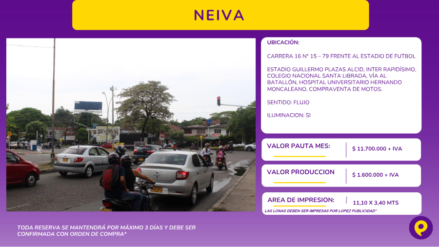 Valla - Carrera 16 N° 15 – 79