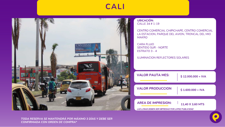 Valla Calle 34 #1-19