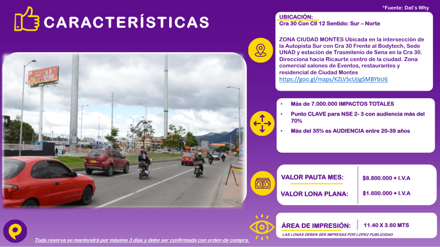 Zona Ciudad Montes Billboard