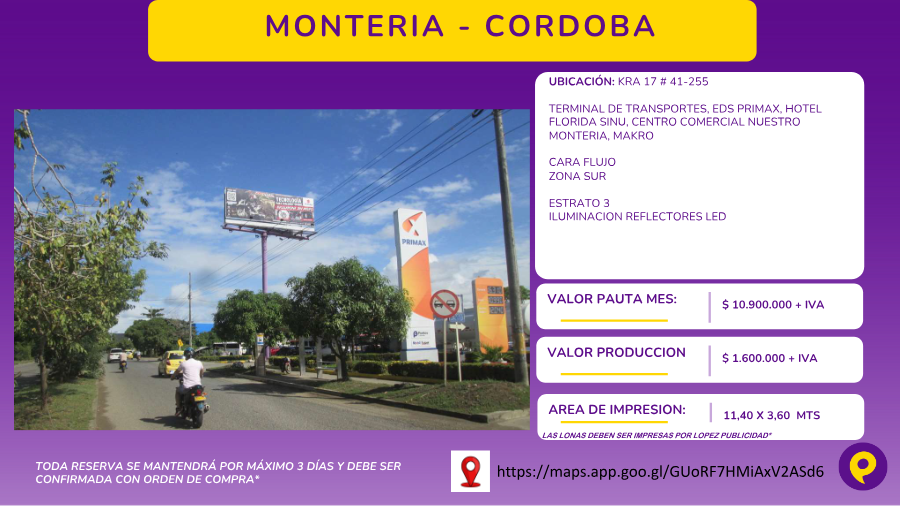 Valla Montería - Córdoba