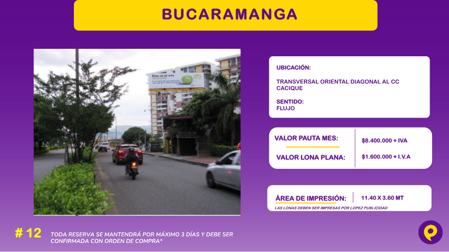 Valla Bucaramanga #12
