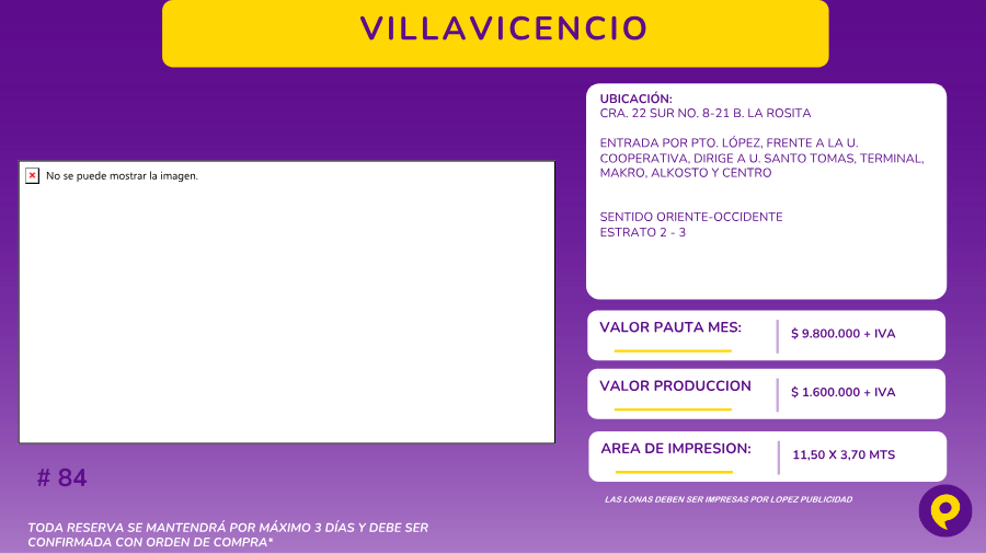 Espacio Publicitario #84