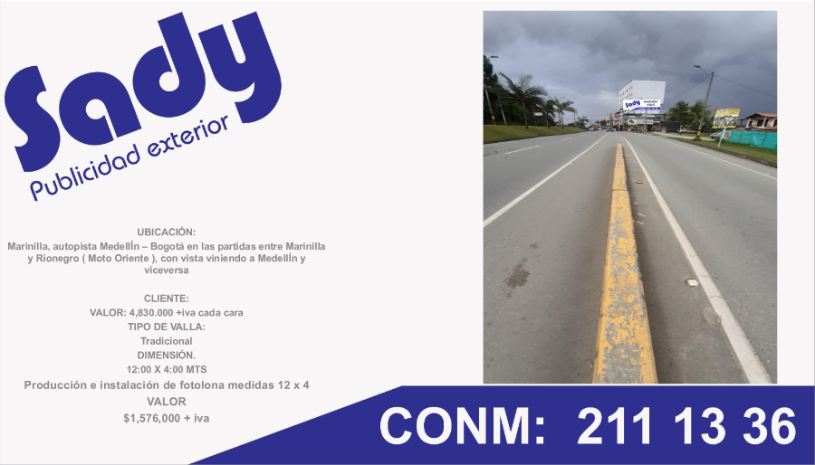 Valla Tradicional Marinilla