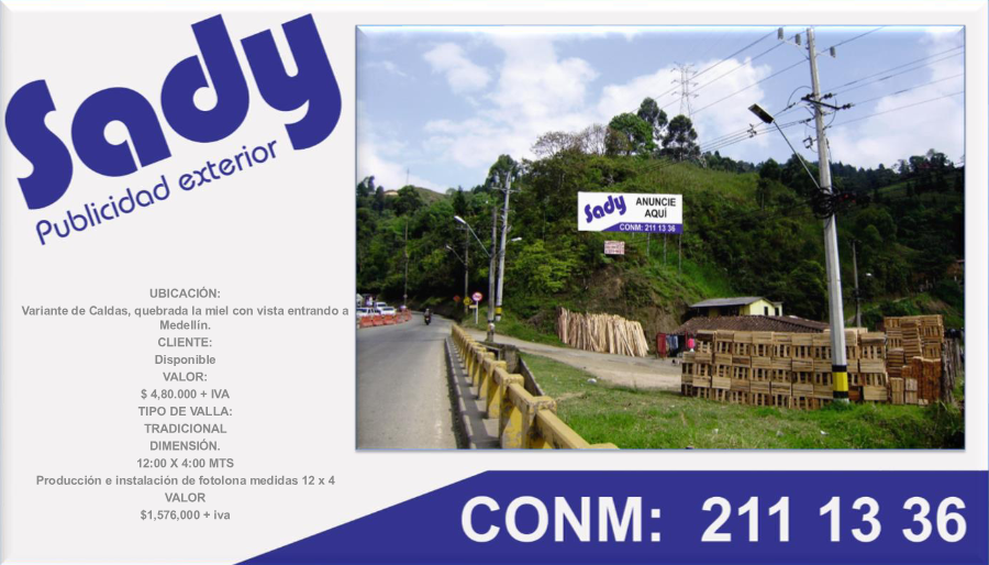 Valla Tradicional Variante de Caldas